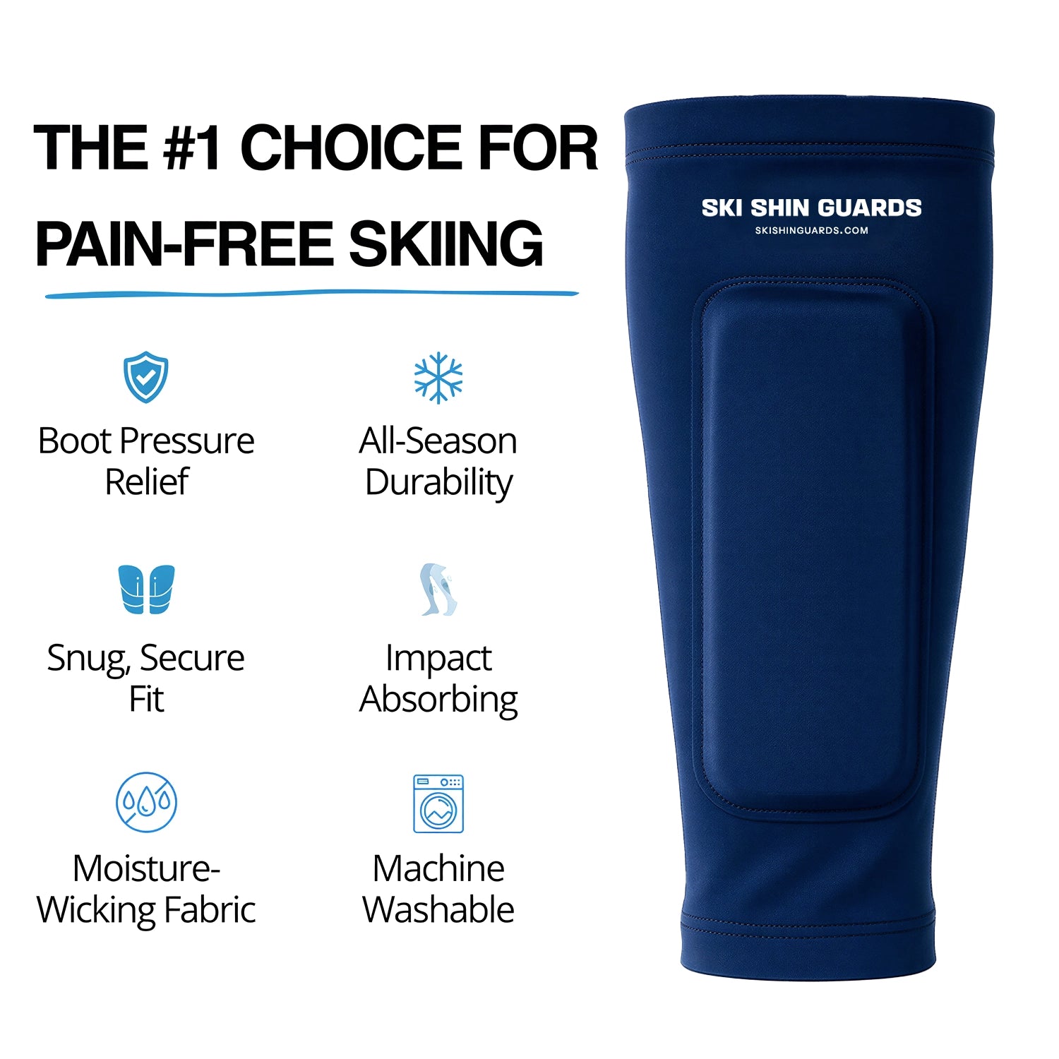 Ski Shin Guards Pro